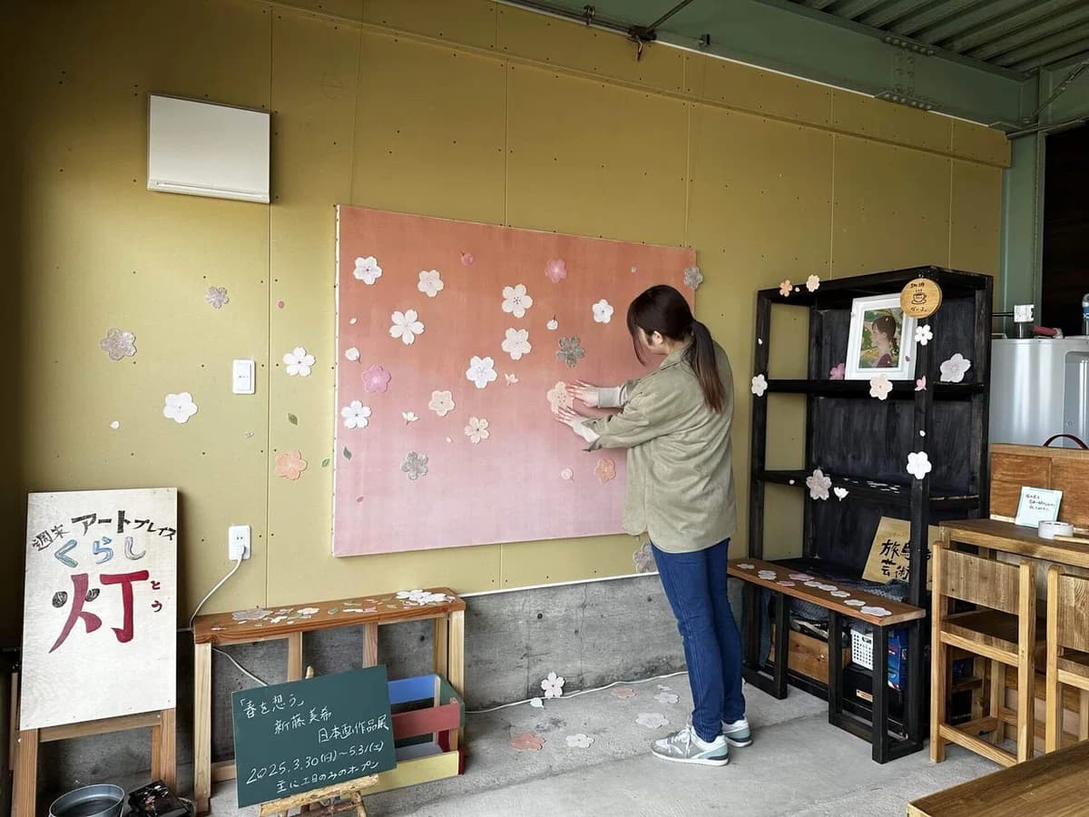 1st.Event 春を想う 新藤美希 日本画作品展